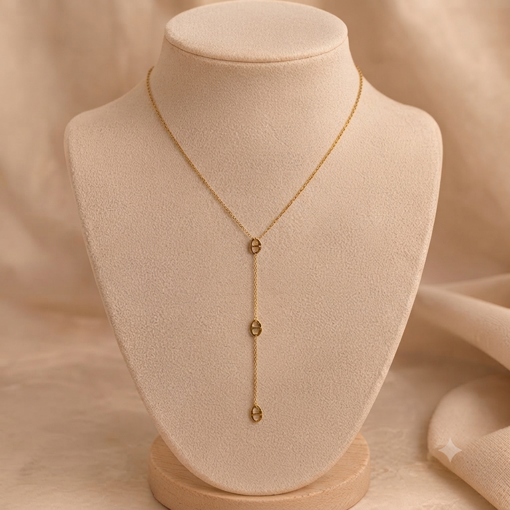 Collier en Y Tilia