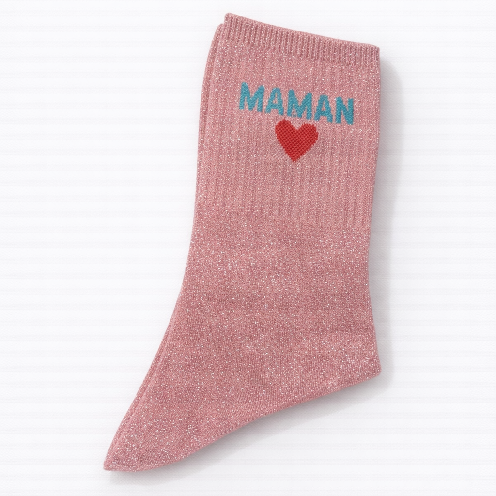 Chaussettes "maman ❤️"