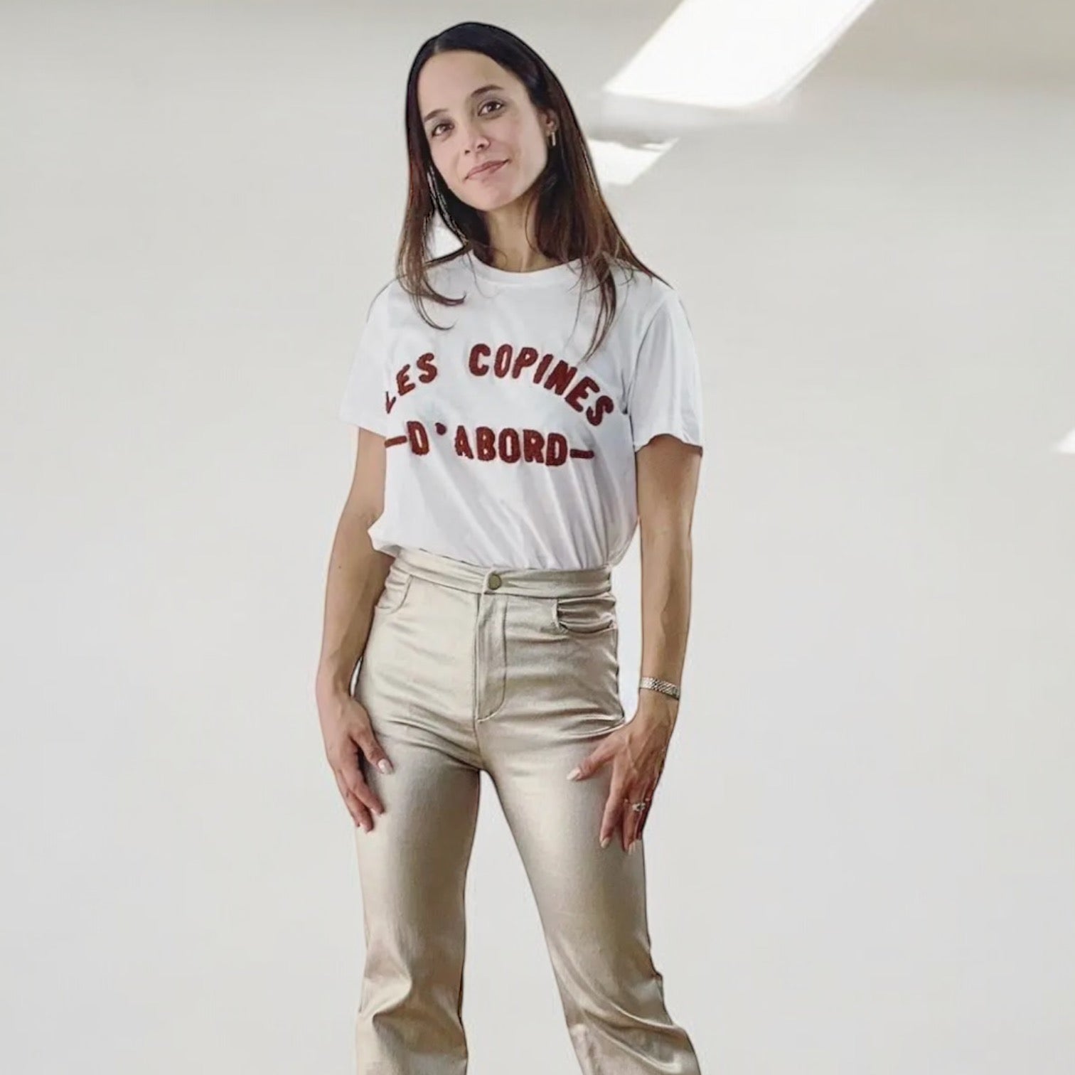 T-shirt "Les copines d'abord"