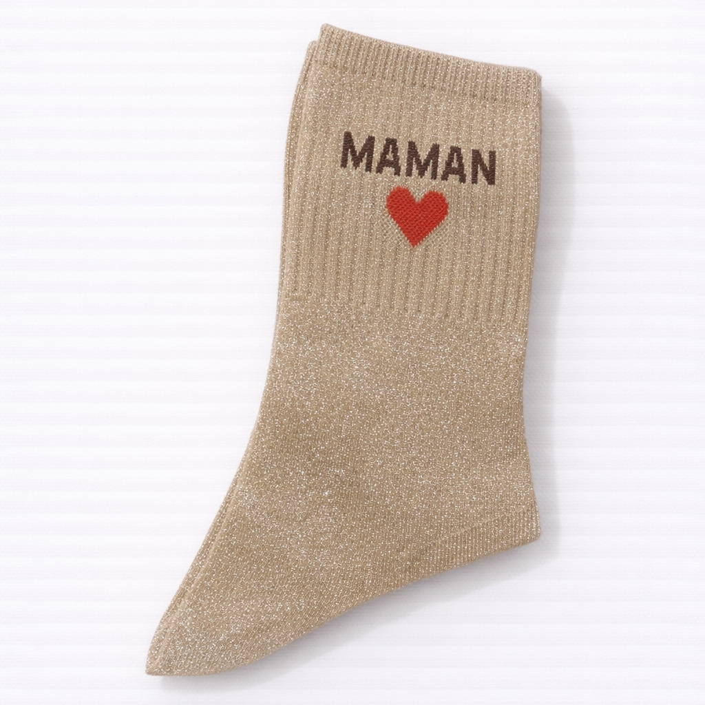 Chaussettes "maman ❤️"