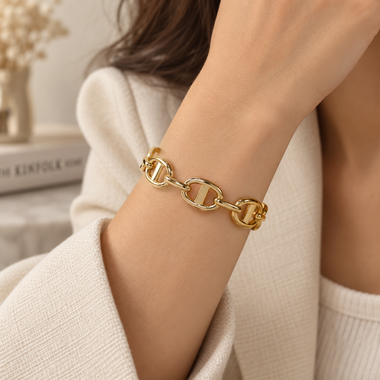 Bracelet jonc Léna
