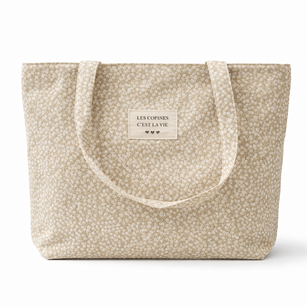 Cabas "Les copines c'est la vie "