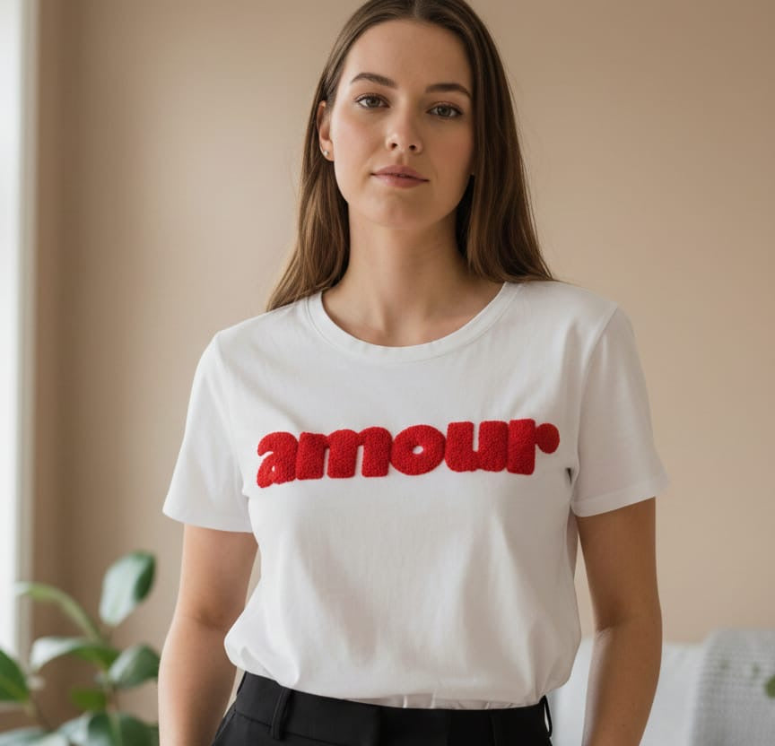T-shirt Amour