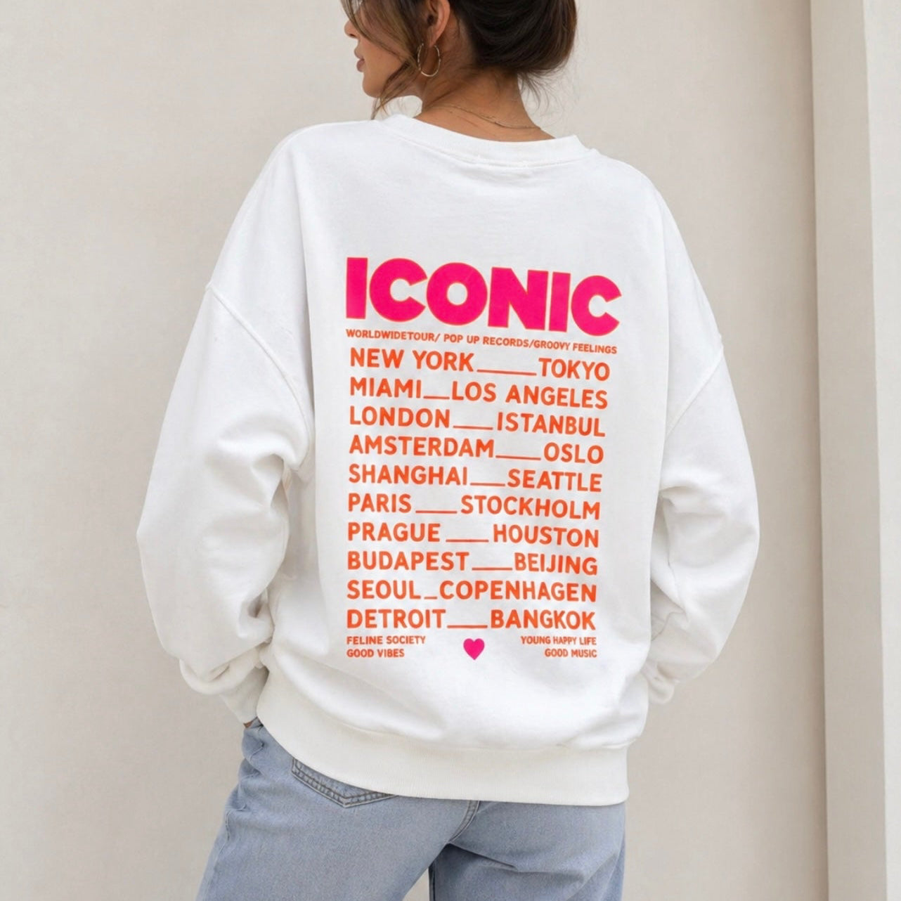 Sweat oversize ‘’Iconic’’