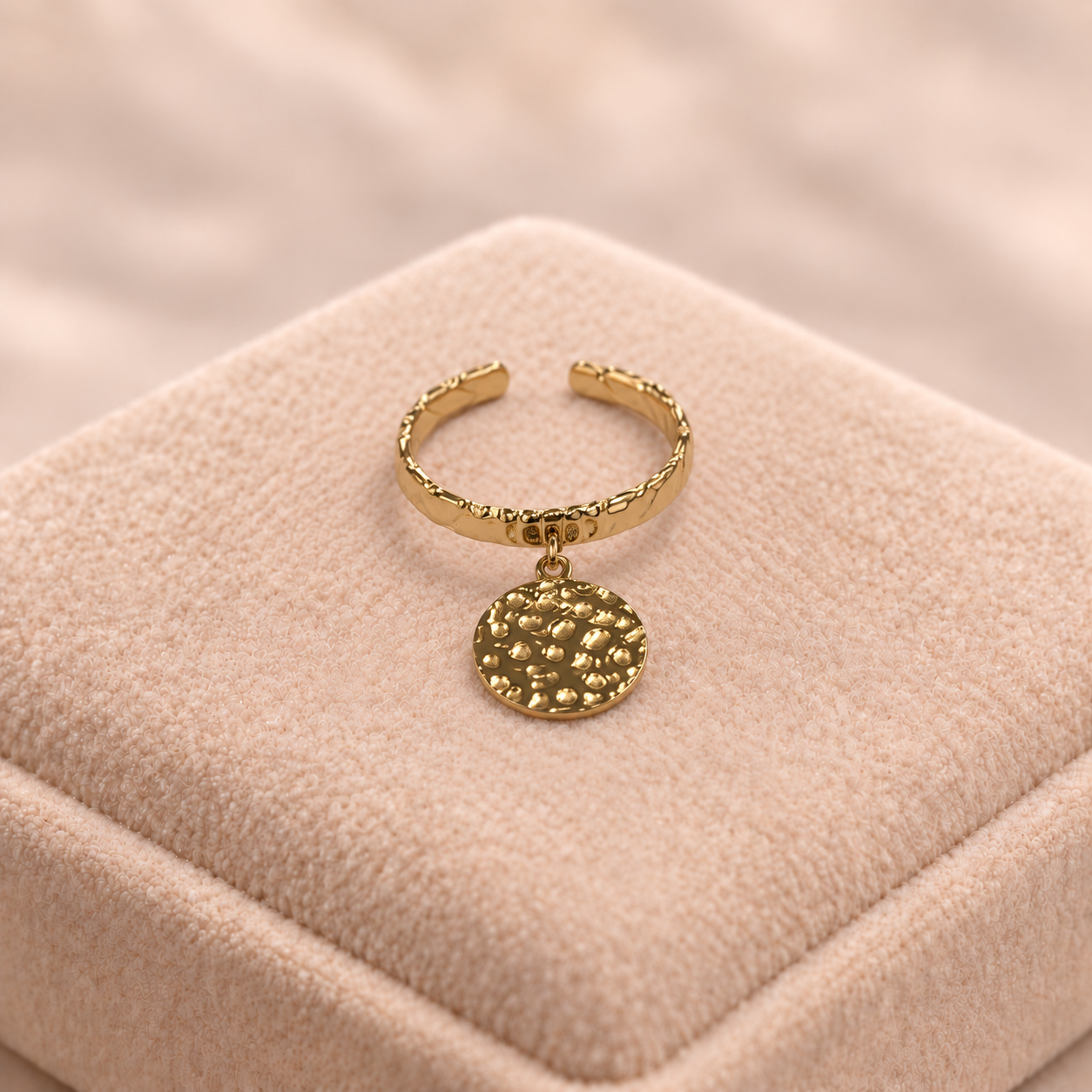 Bague breloque Caline