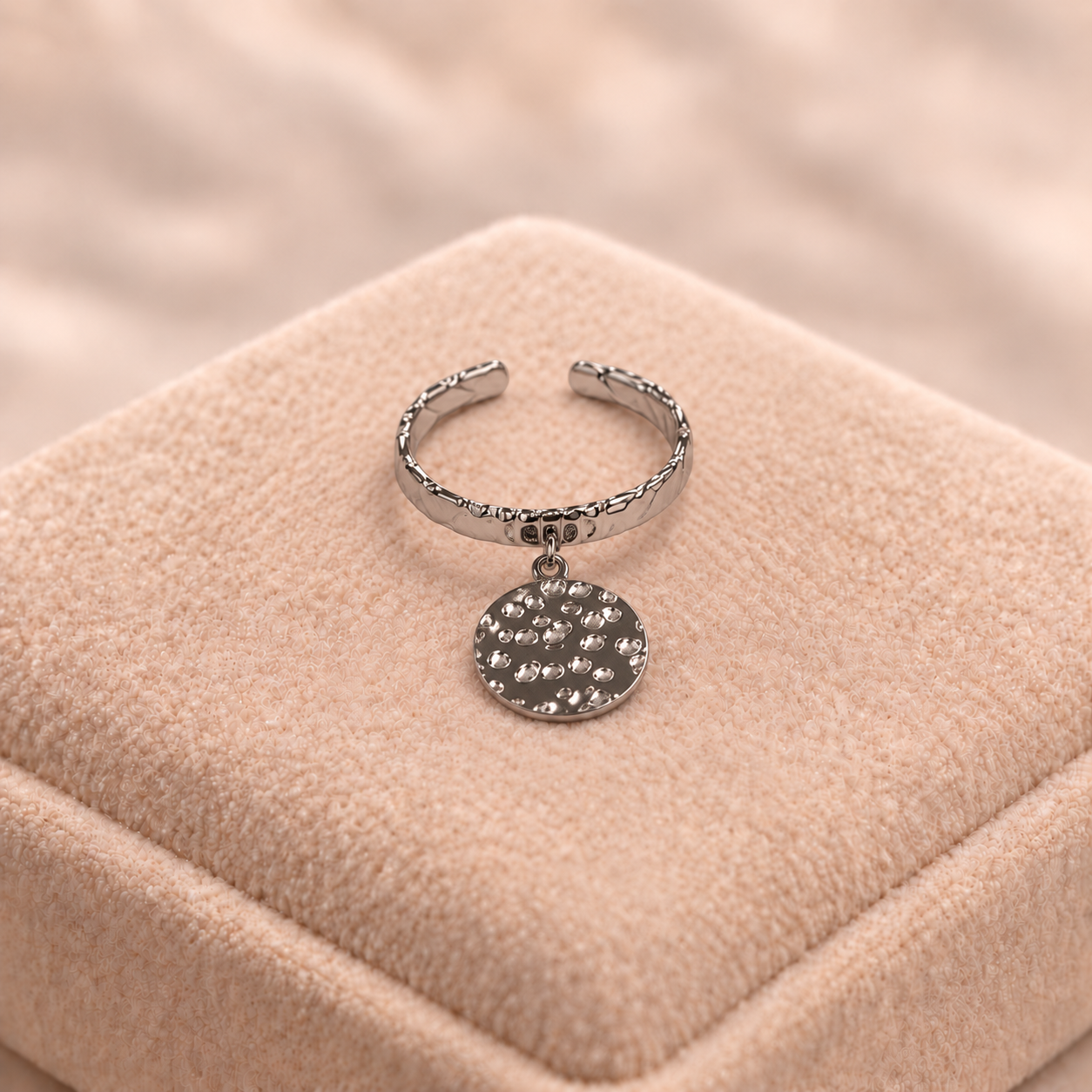 Bague breloque Caline