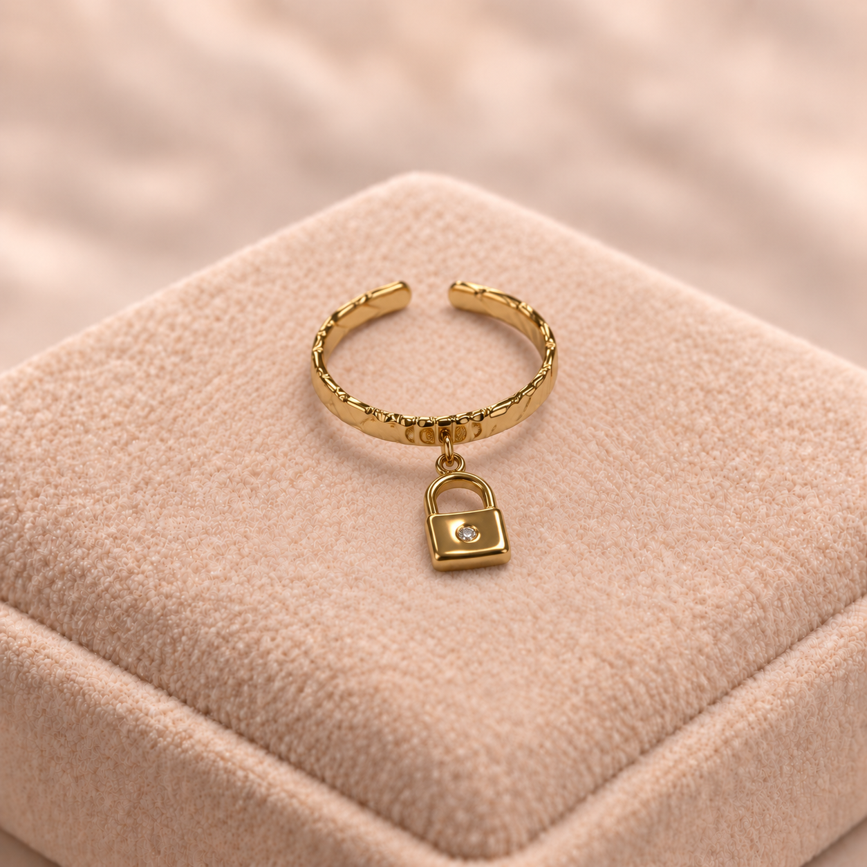 Bague breloque Luna