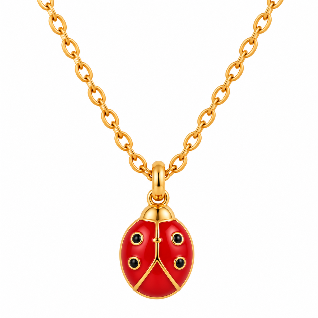 Collier Coccinelle
