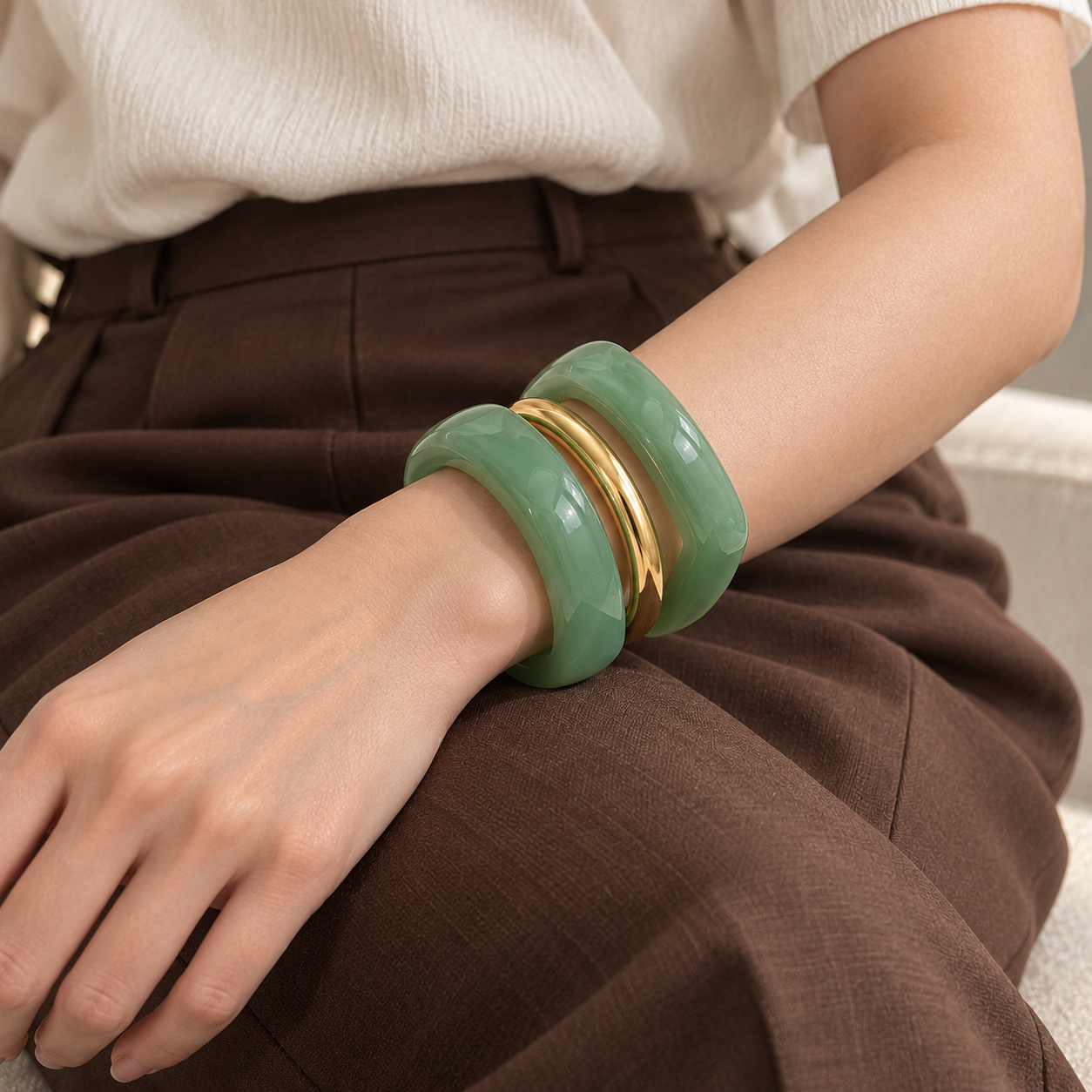 Trio de bracelets Nira