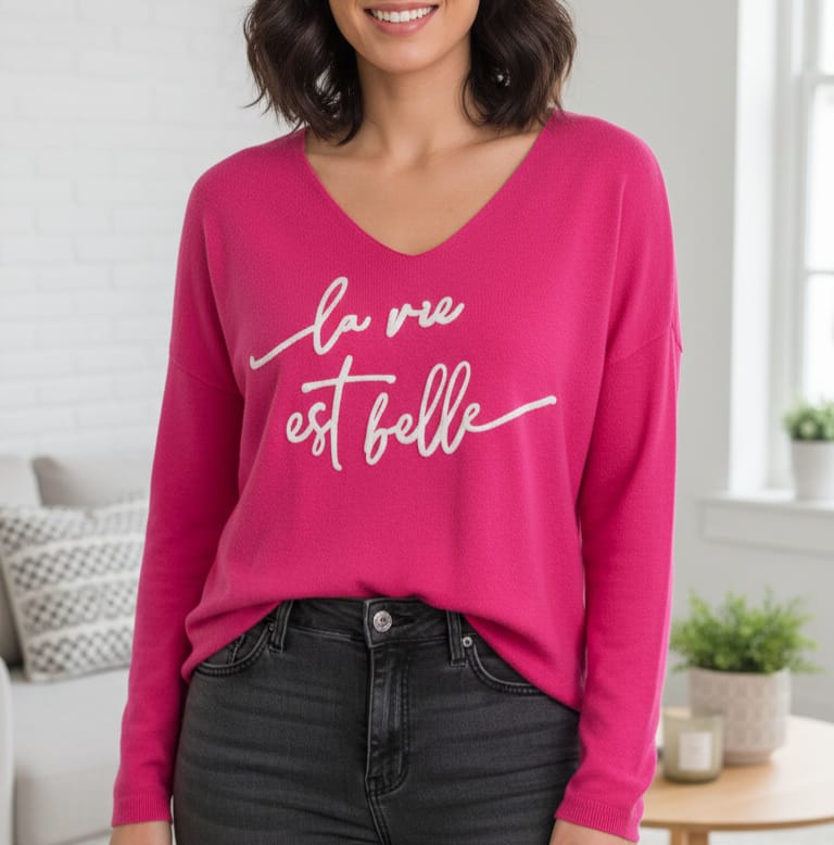 Pull ‘’La vie est belle’’