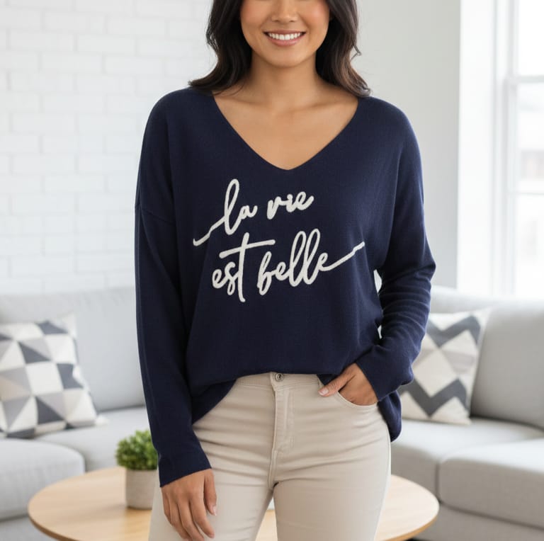 Pull ‘’La vie est belle’’