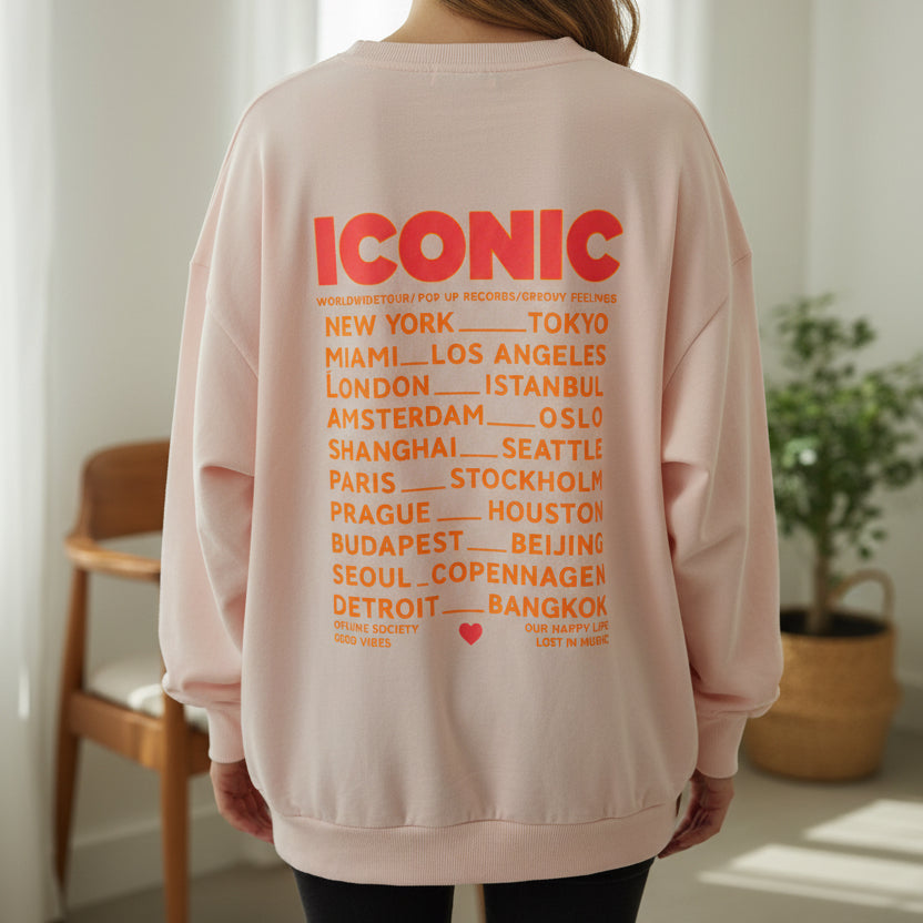 Sweat oversize ‘’Iconic’’
