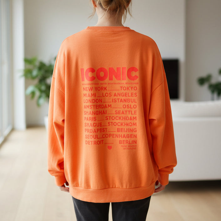 Sweat oversize ‘’Iconic’’