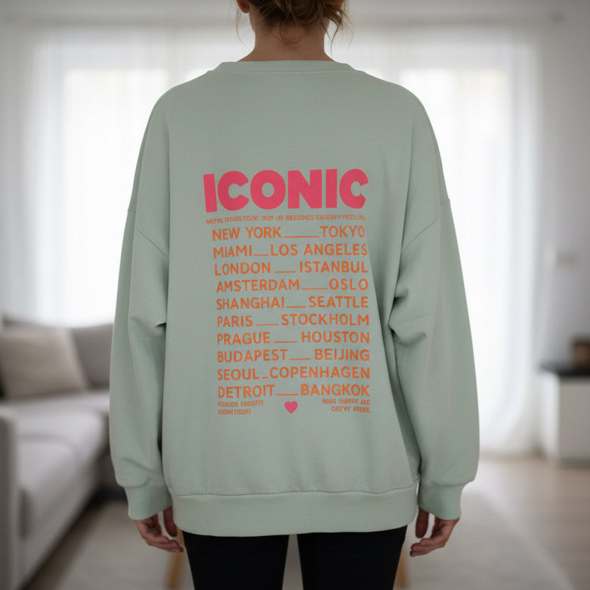 Sweat oversize ‘’Iconic’’