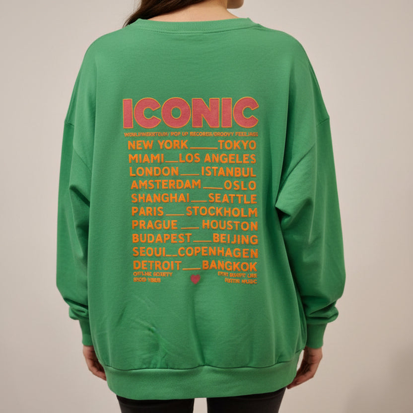 Sweat oversize ‘’Iconic’’