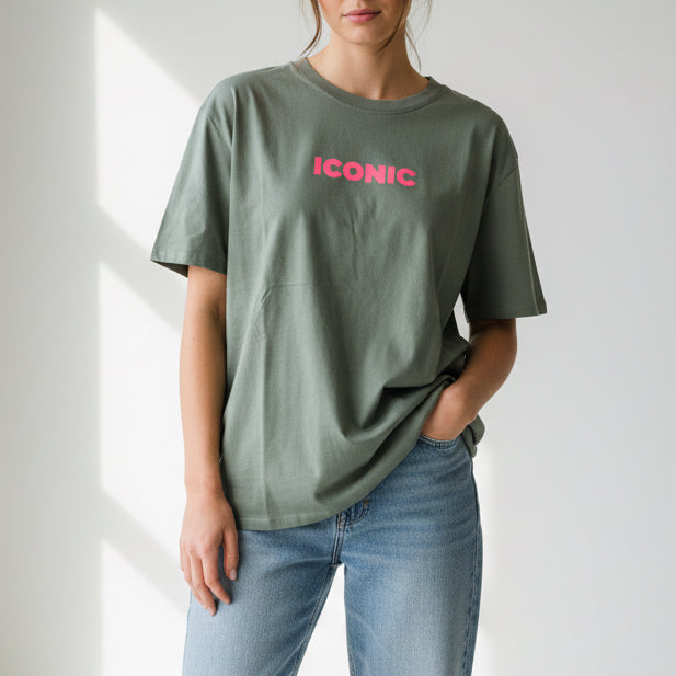 T-shirt oversize ‘’Iconic’’