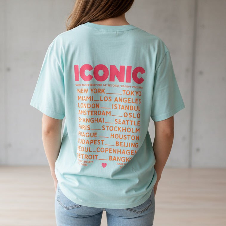 T-shirt oversize ‘’Iconic’’