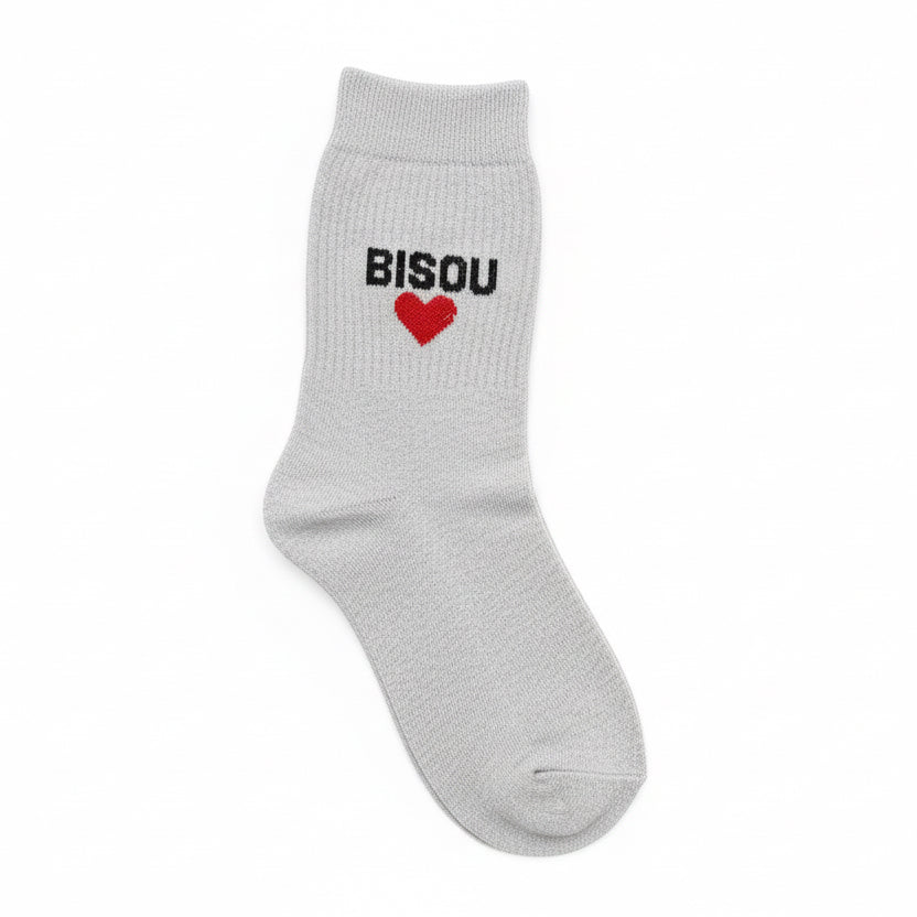 Chaussettes ‘’Bisou ❤️’’