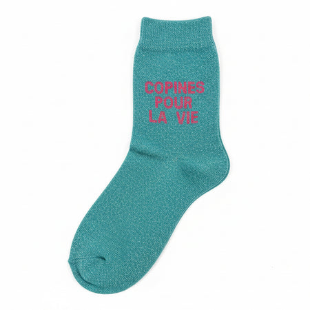 Chaussettes ‘’Copines pour la vie’’