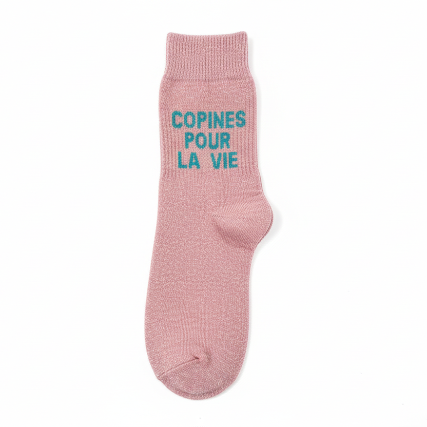 Chaussettes ‘’Copines pour la vie’’