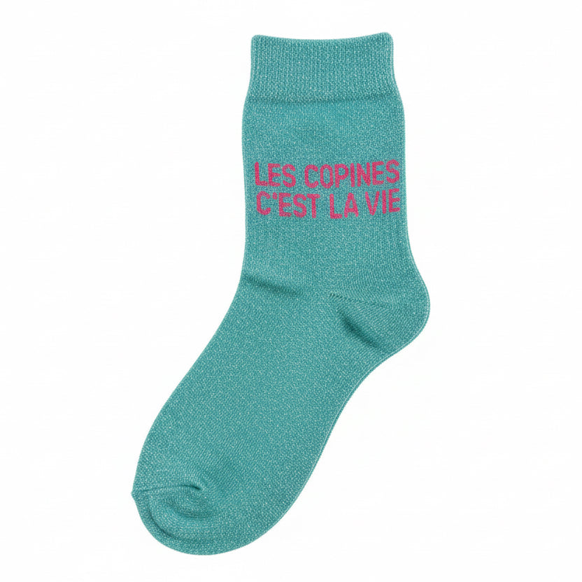 Chaussettes ‘’Les copines c’est la vie’’