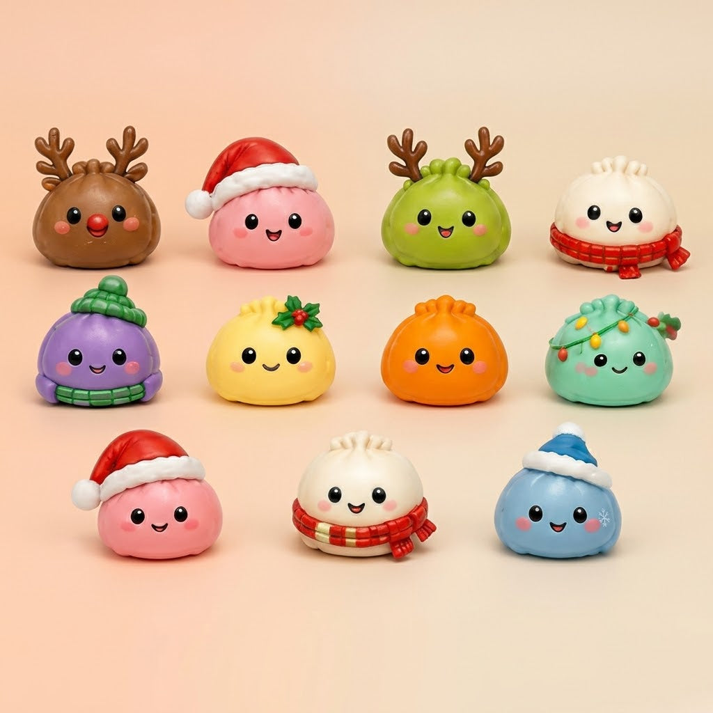PRÉCOMMANDE- Calendrier de l'avent Squishy Dumplings