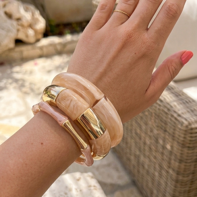 Trio de bracelets