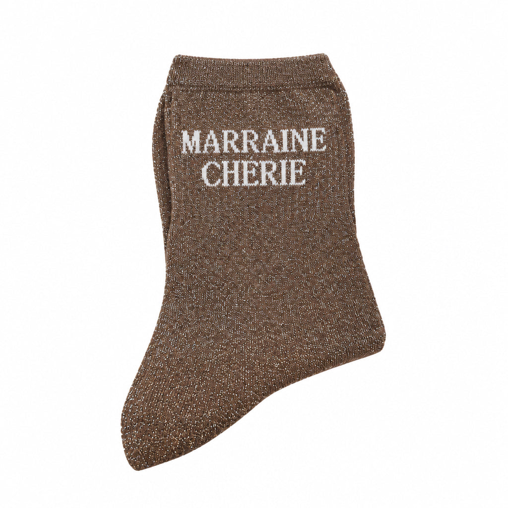 Chaussettes "Marraine chérie"