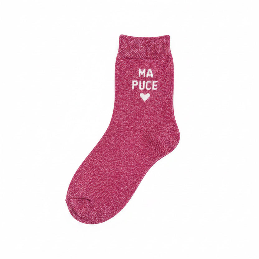 Chaussettes "Ma puce"