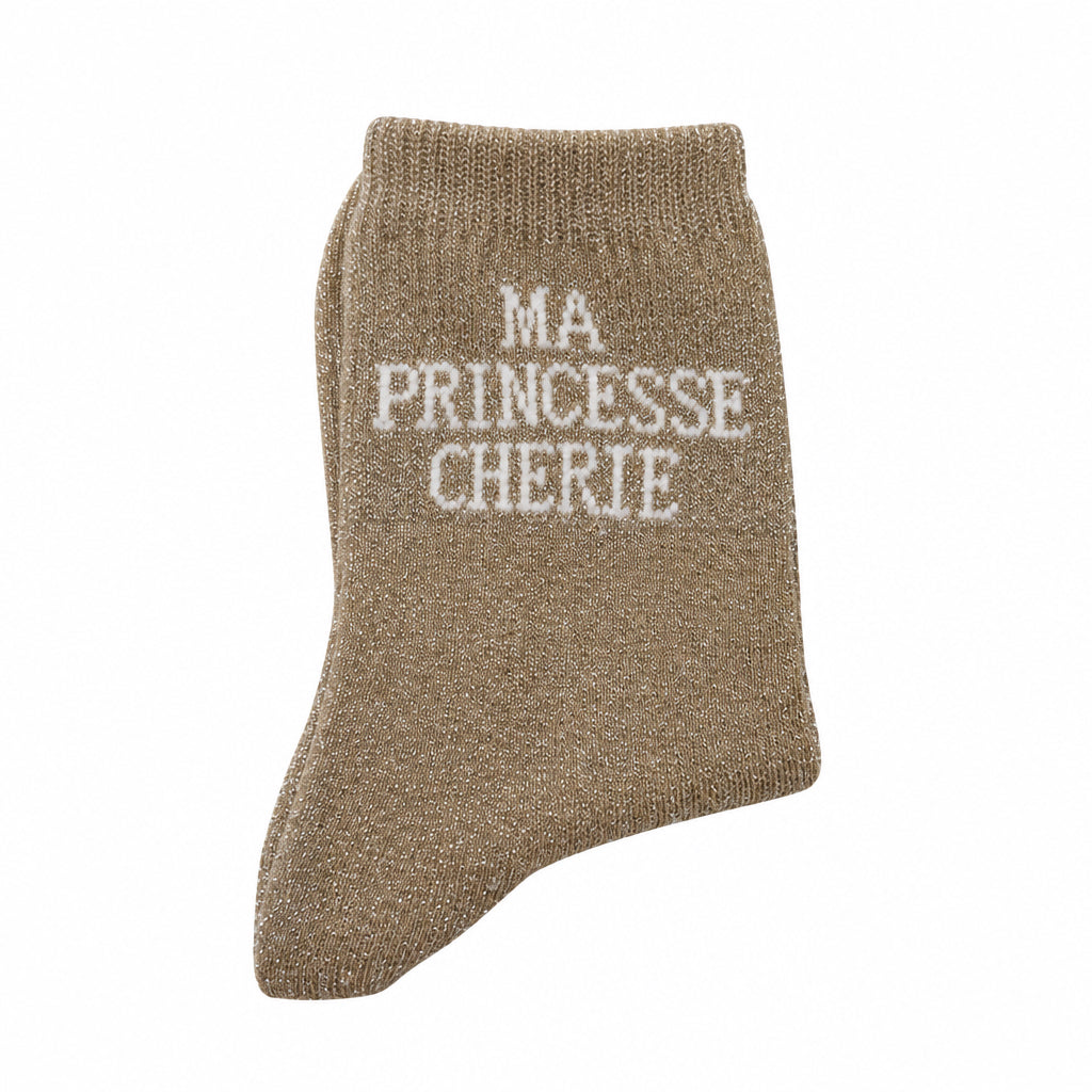 Chaussettes enfant "Ma princesse chérie"