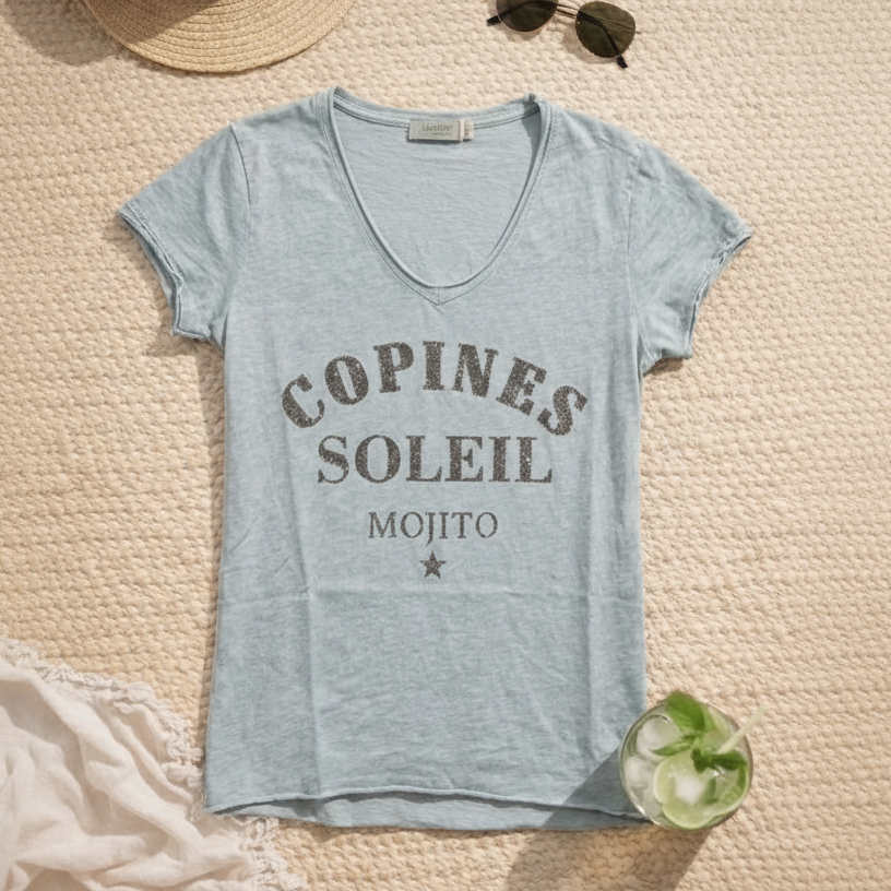T-shirt "Copines soleil mojito"
