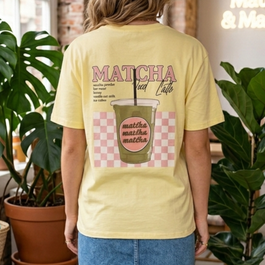 T-shirt ‘’Matcha iced latte’’