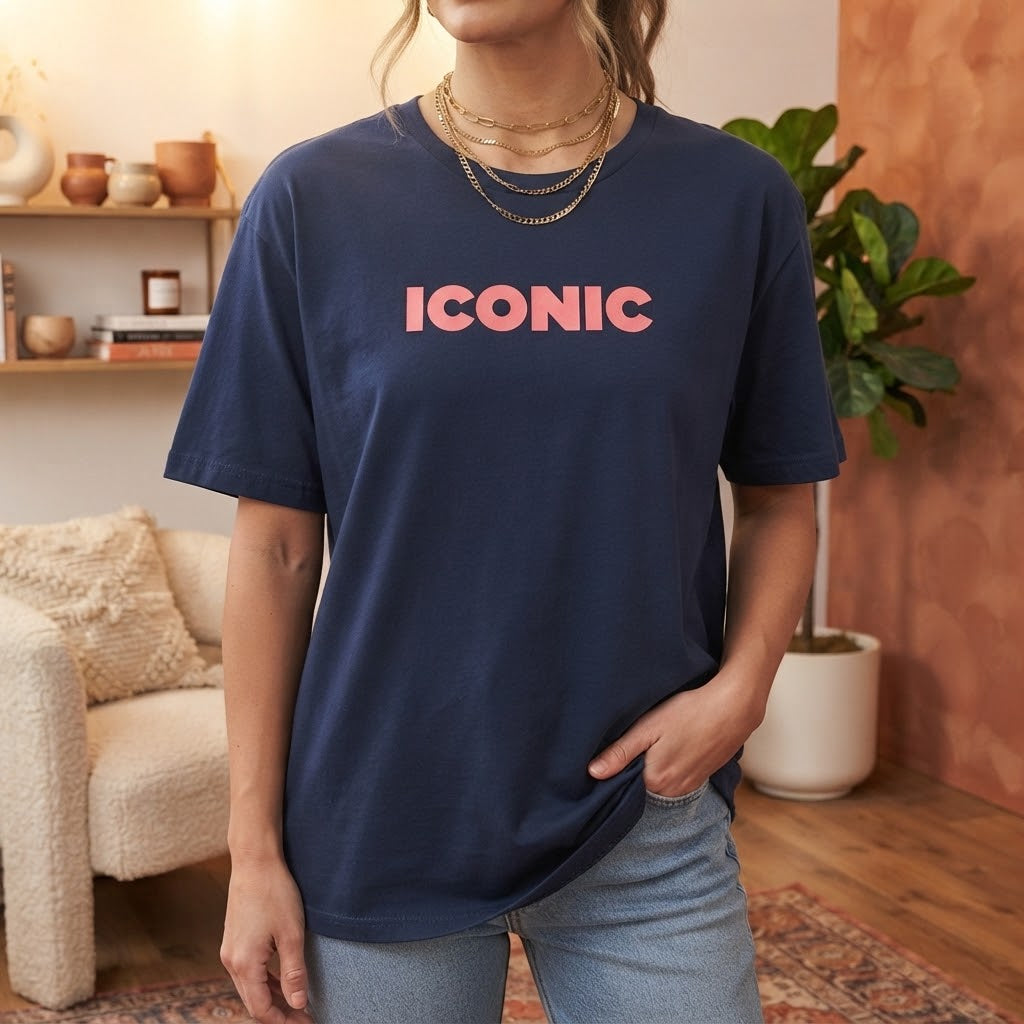 T-shirt oversize ‘’Iconic’’