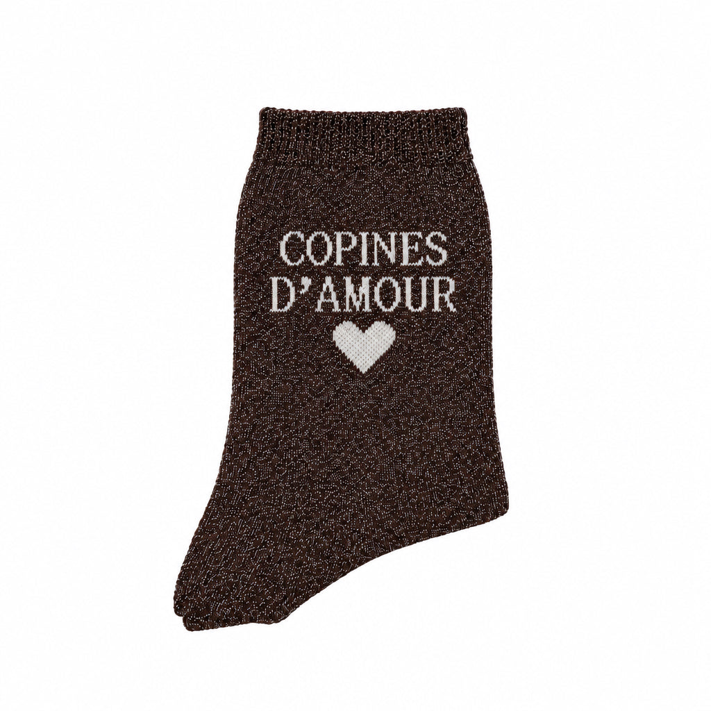 Chaussettes "Copines d'amour ♡"