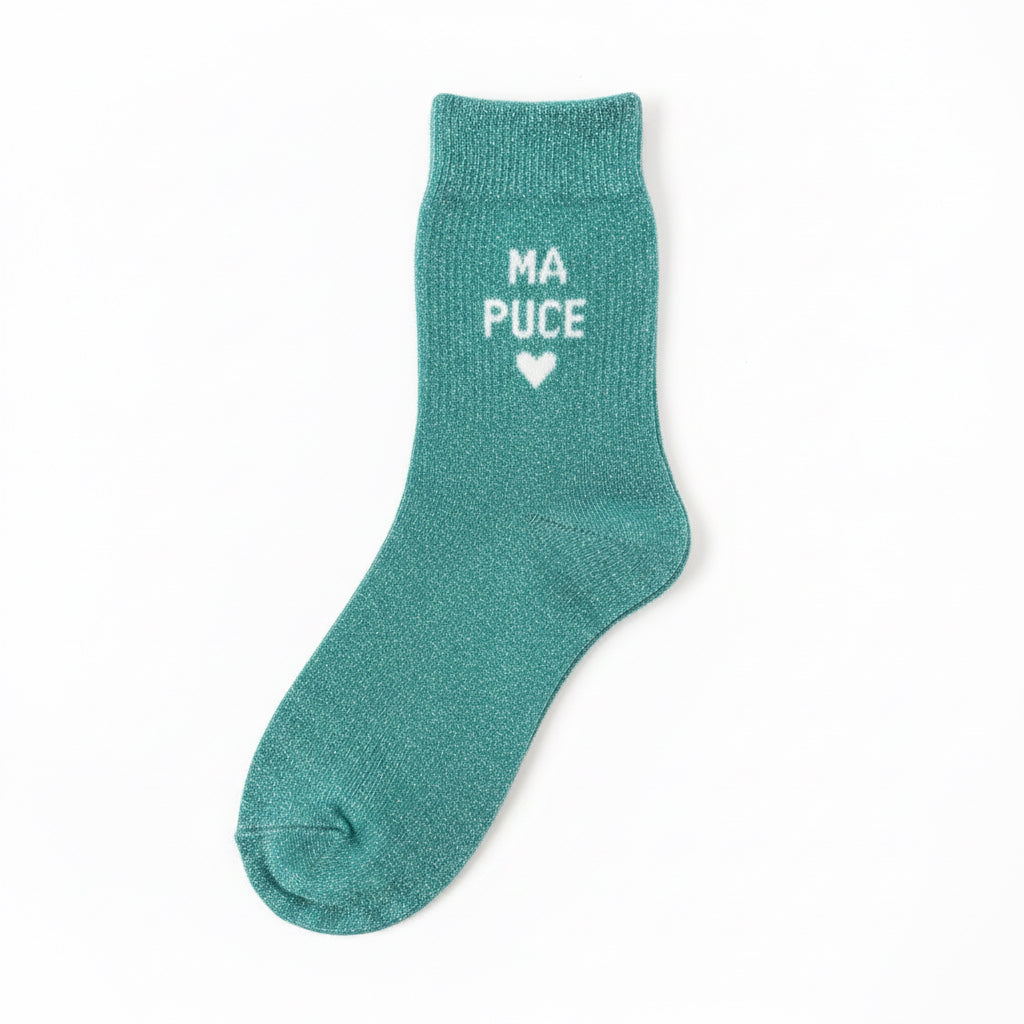 Chaussettes "Ma puce"