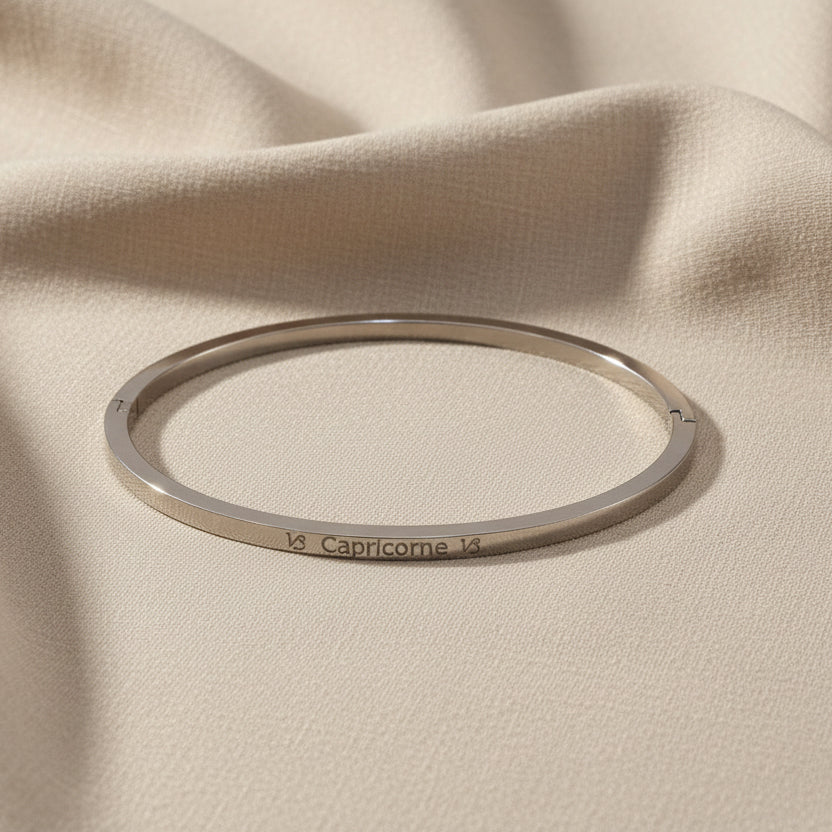 Bracelet jonc signe astrologique