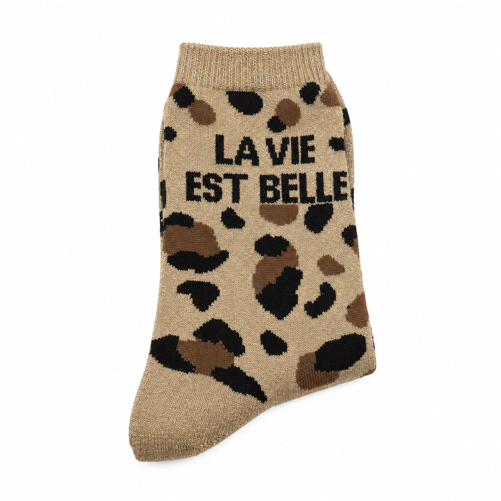 Chaussettes "La vie est belle"