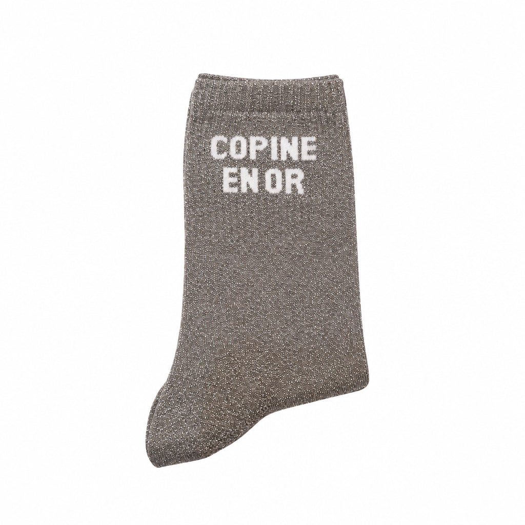 Chaussettes "Copine en or"