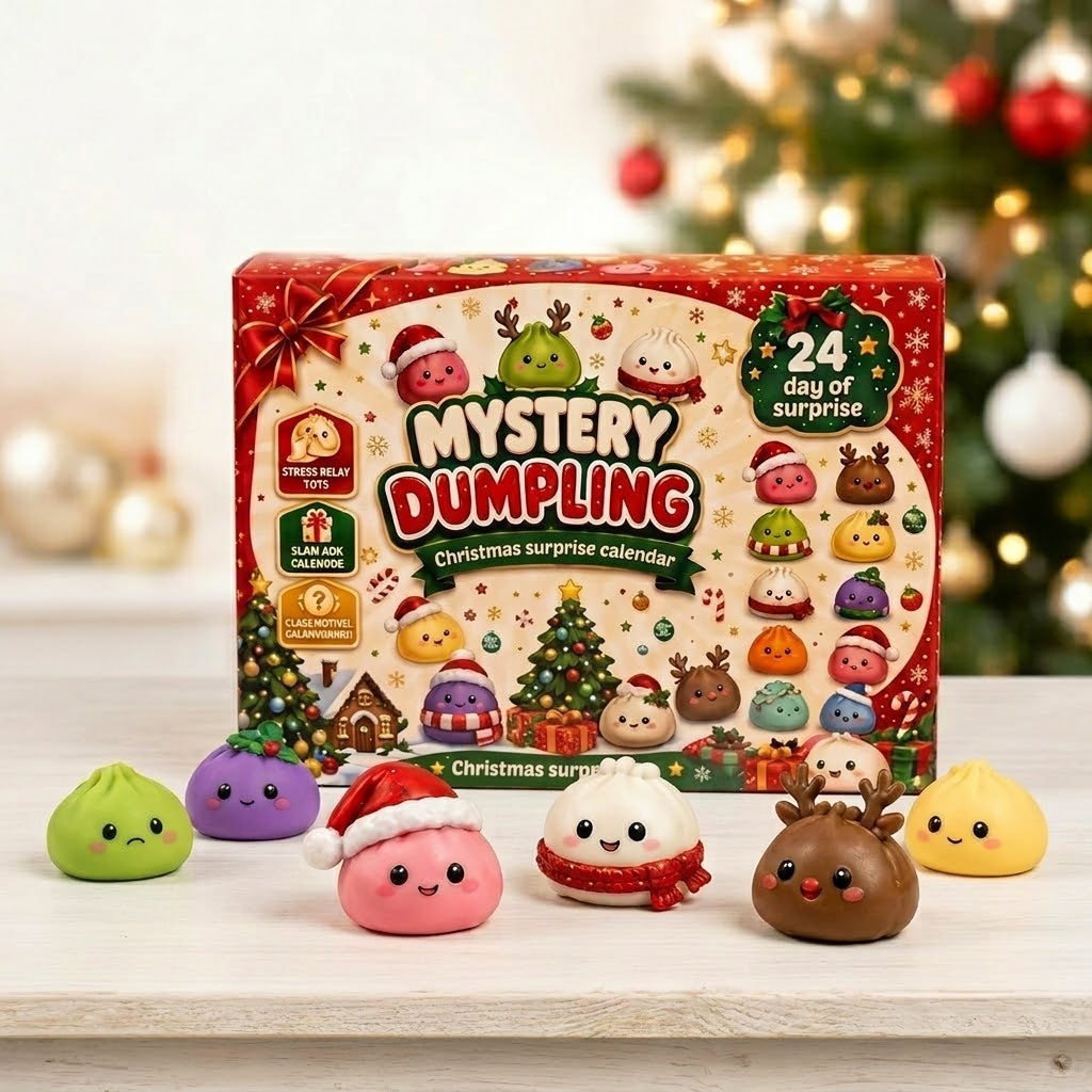 PRÉCOMMANDE- Calendrier de l'avent Squishy Dumplings