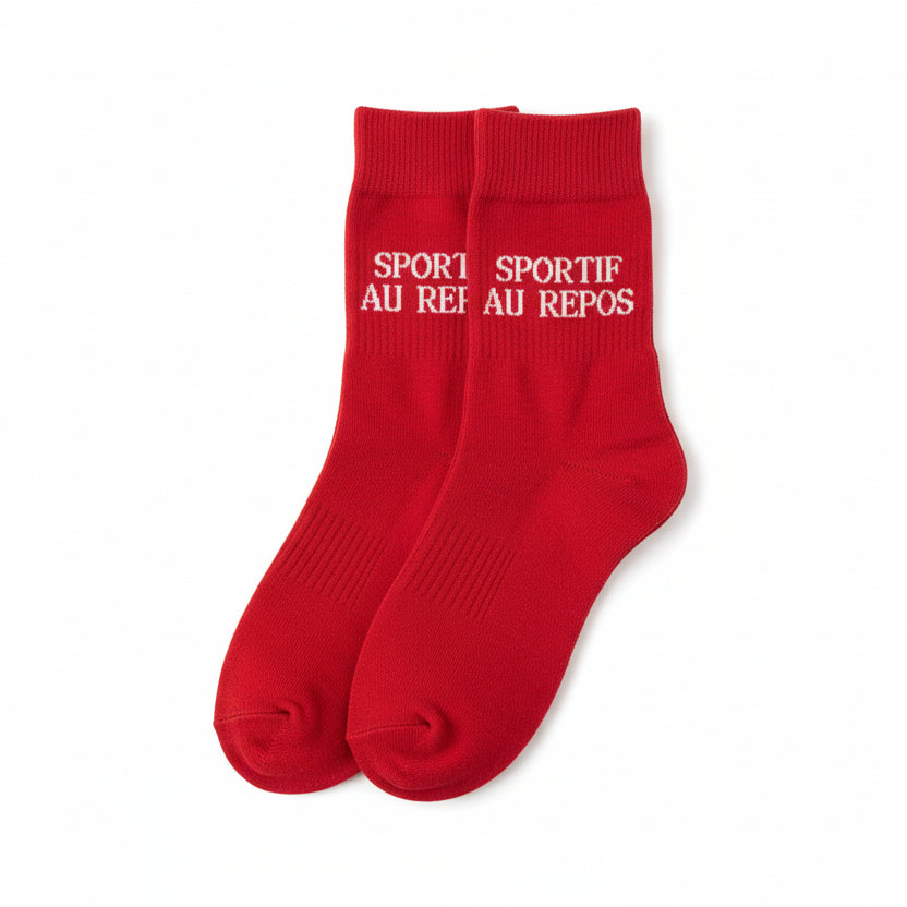 Chaussettes "Sportif au repos"