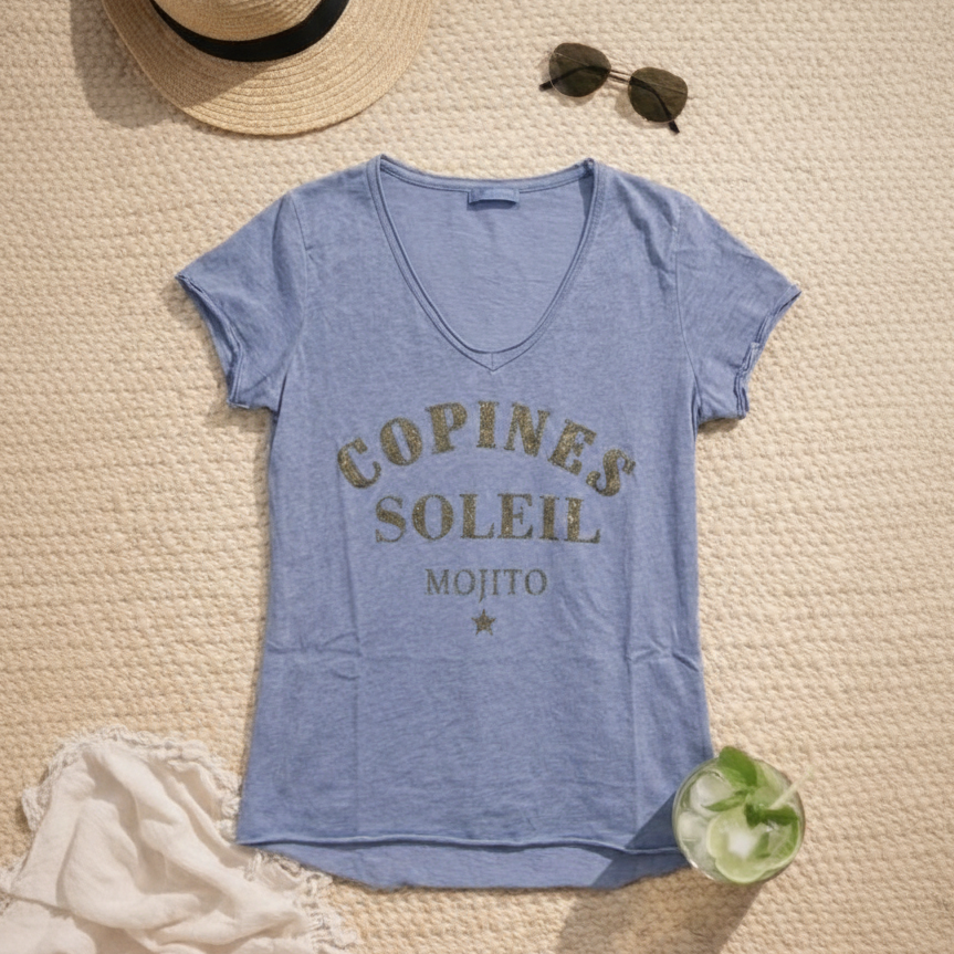T-shirt "Copines soleil mojito"