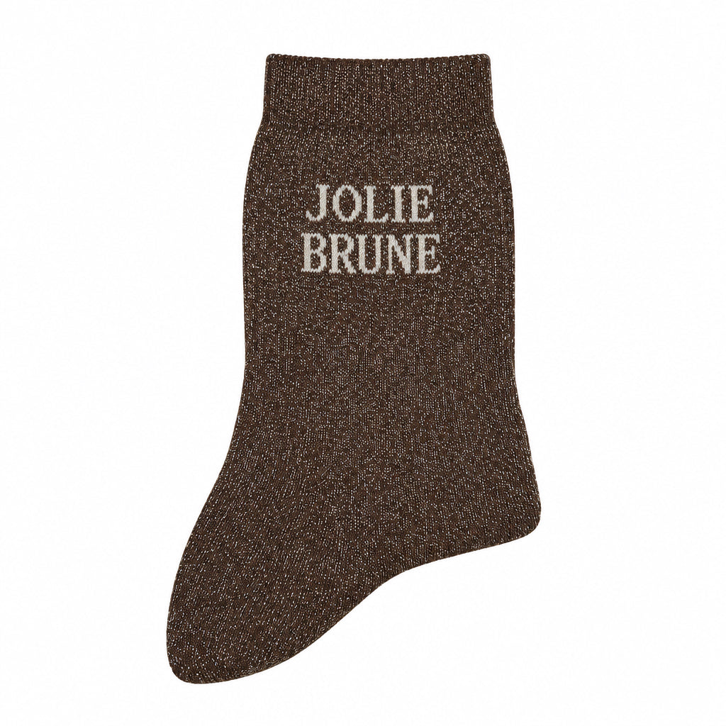 Chaussettes "Jolie Brune"