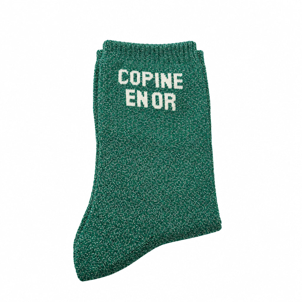 Chaussettes "Copine en or"