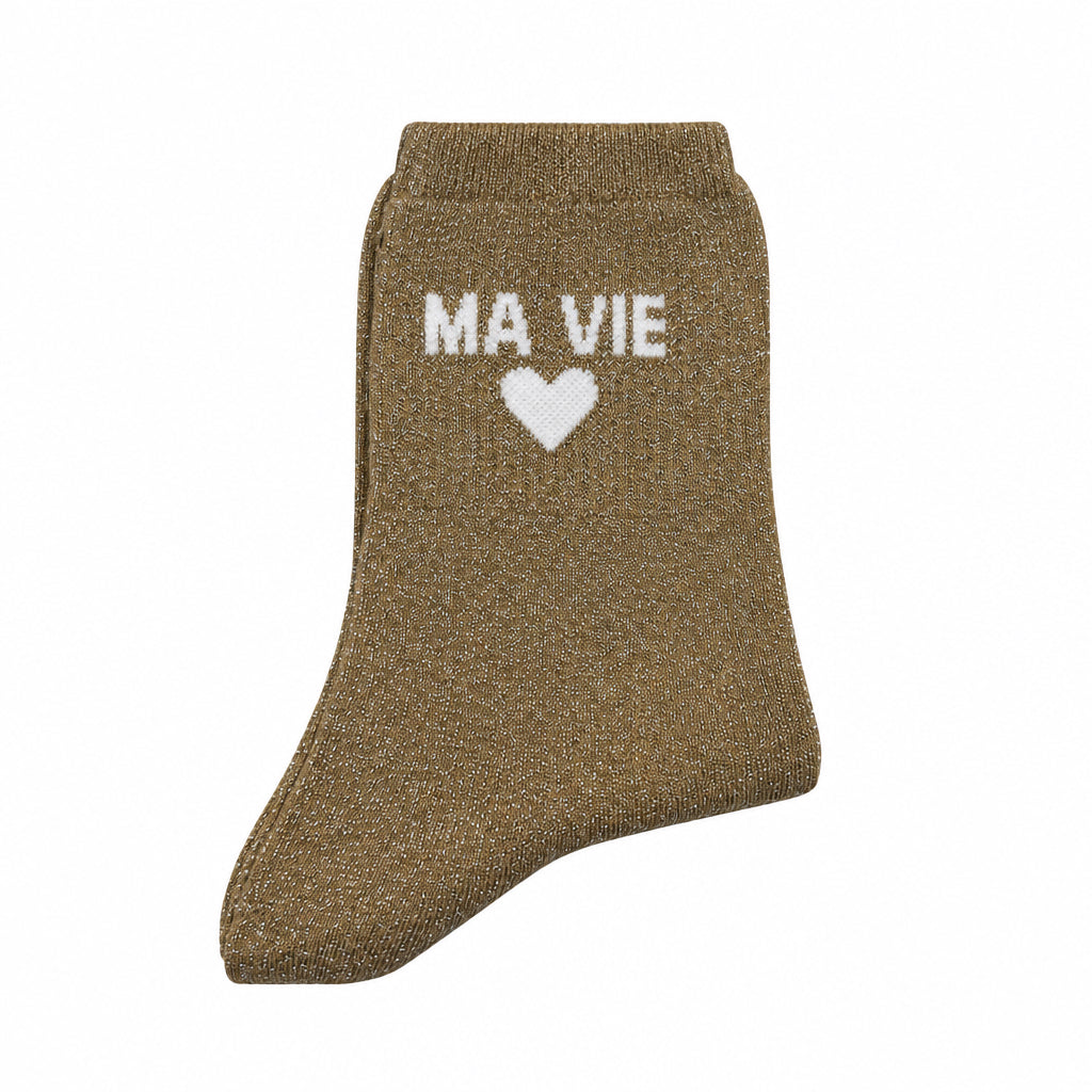 Chaussettes "Ma vie ♡"