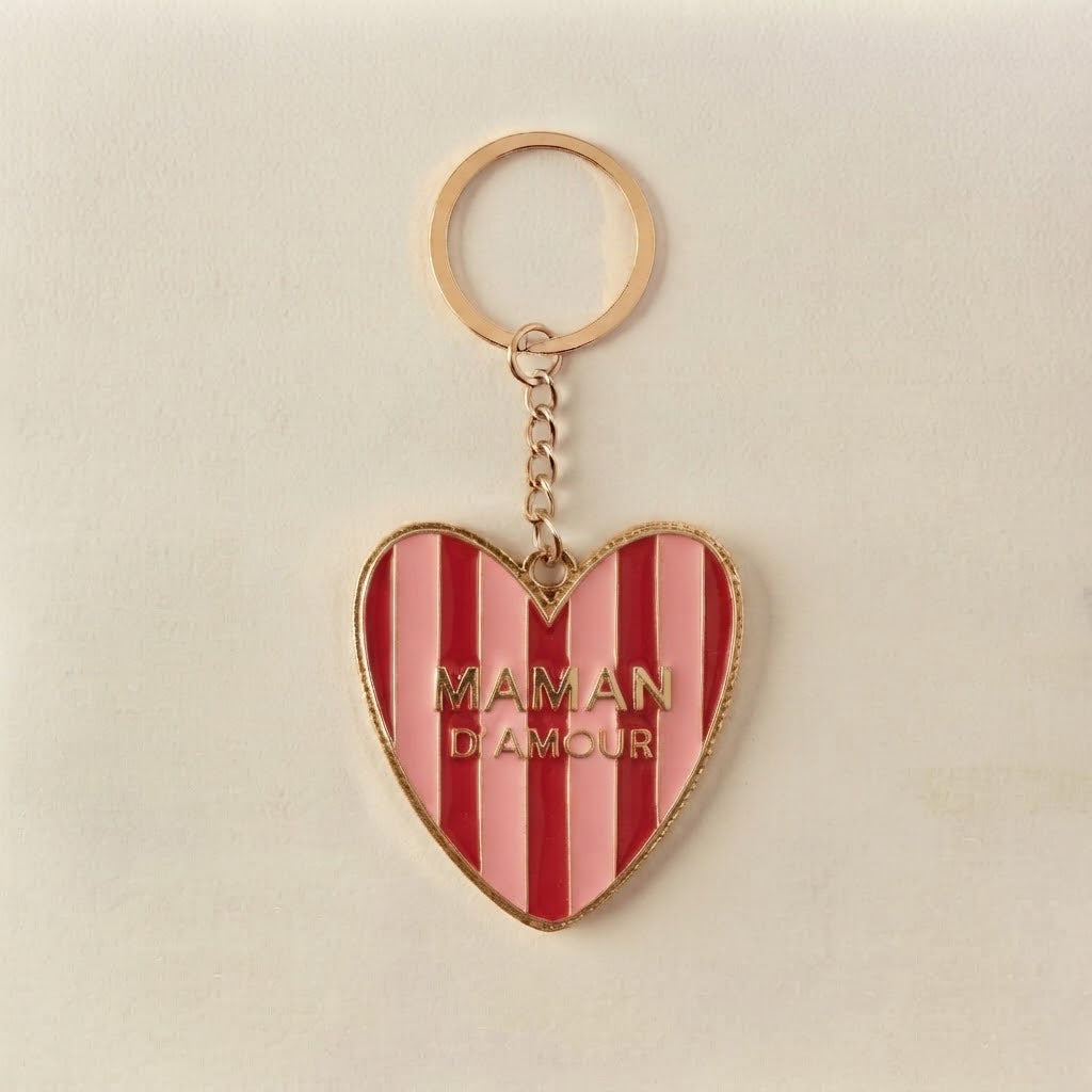 Porte-clés "Maman d'amour"