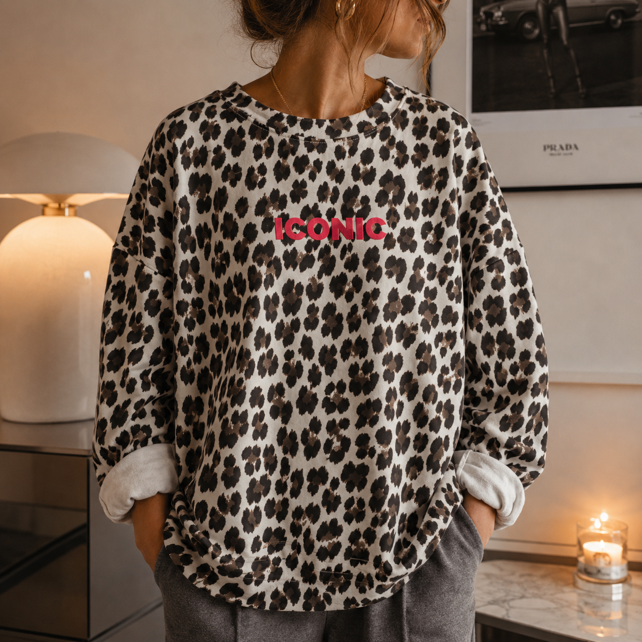 Sweat oversize ‘’Iconic’’