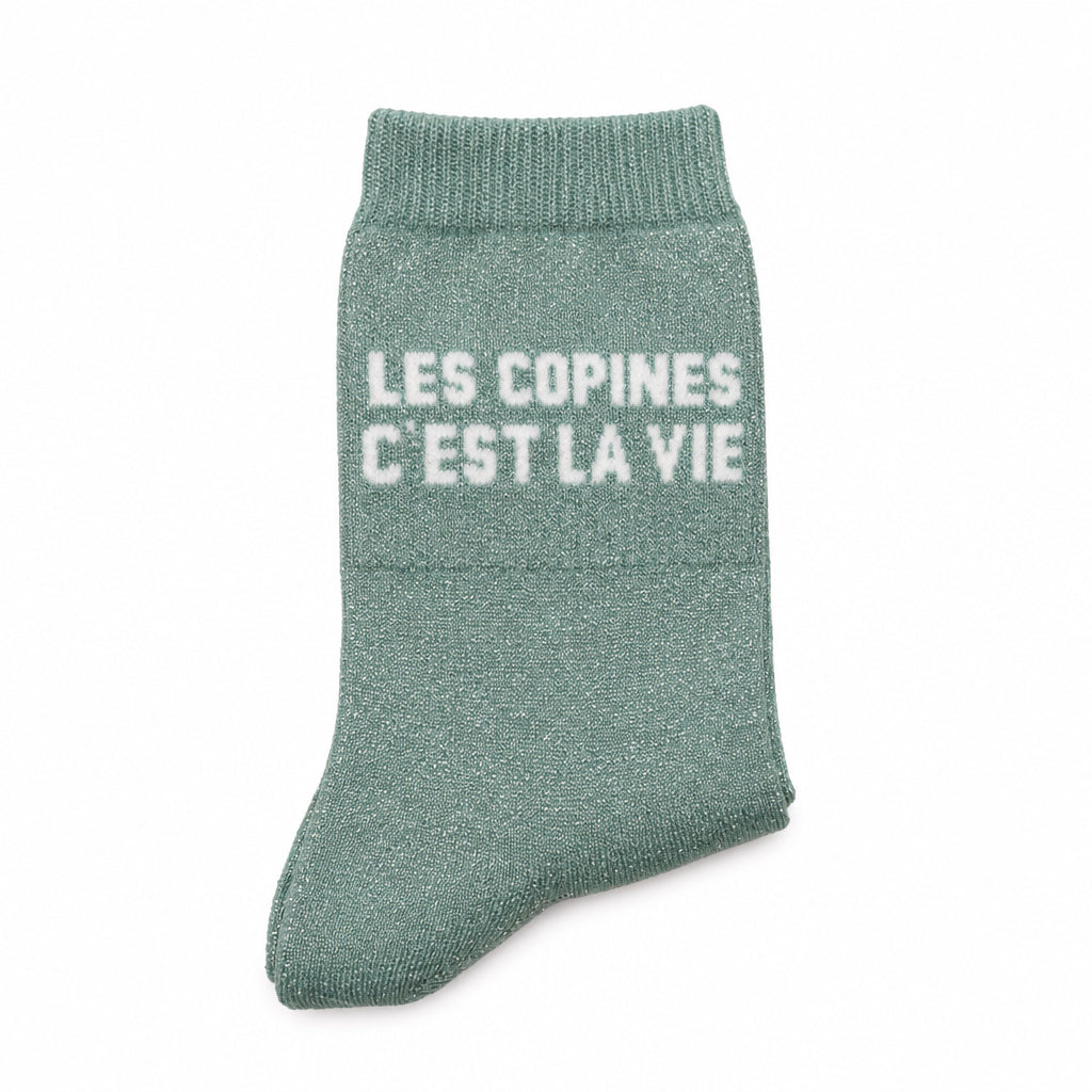 Chaussettes ‘’Les copines c’est la vie’’
