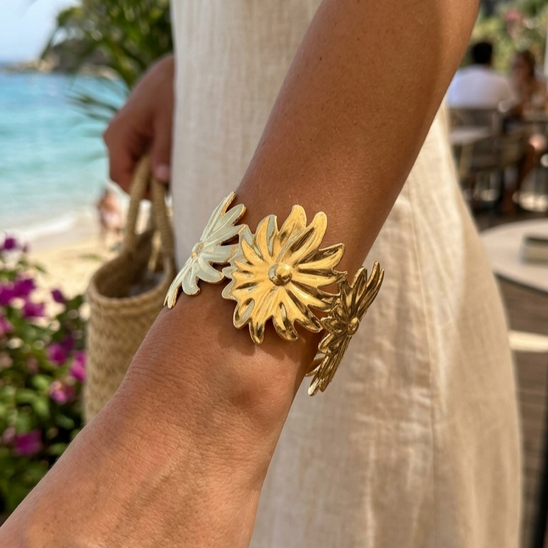 Bracelet manchette Marjolie