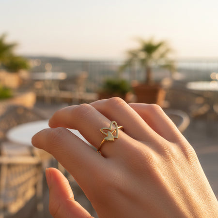 Bague Lamina