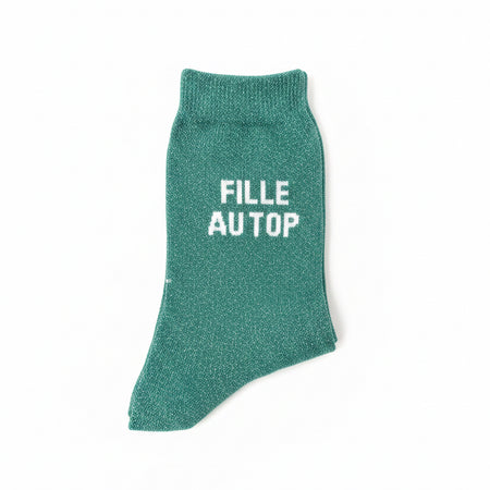 Chaussettes "Fille au top"